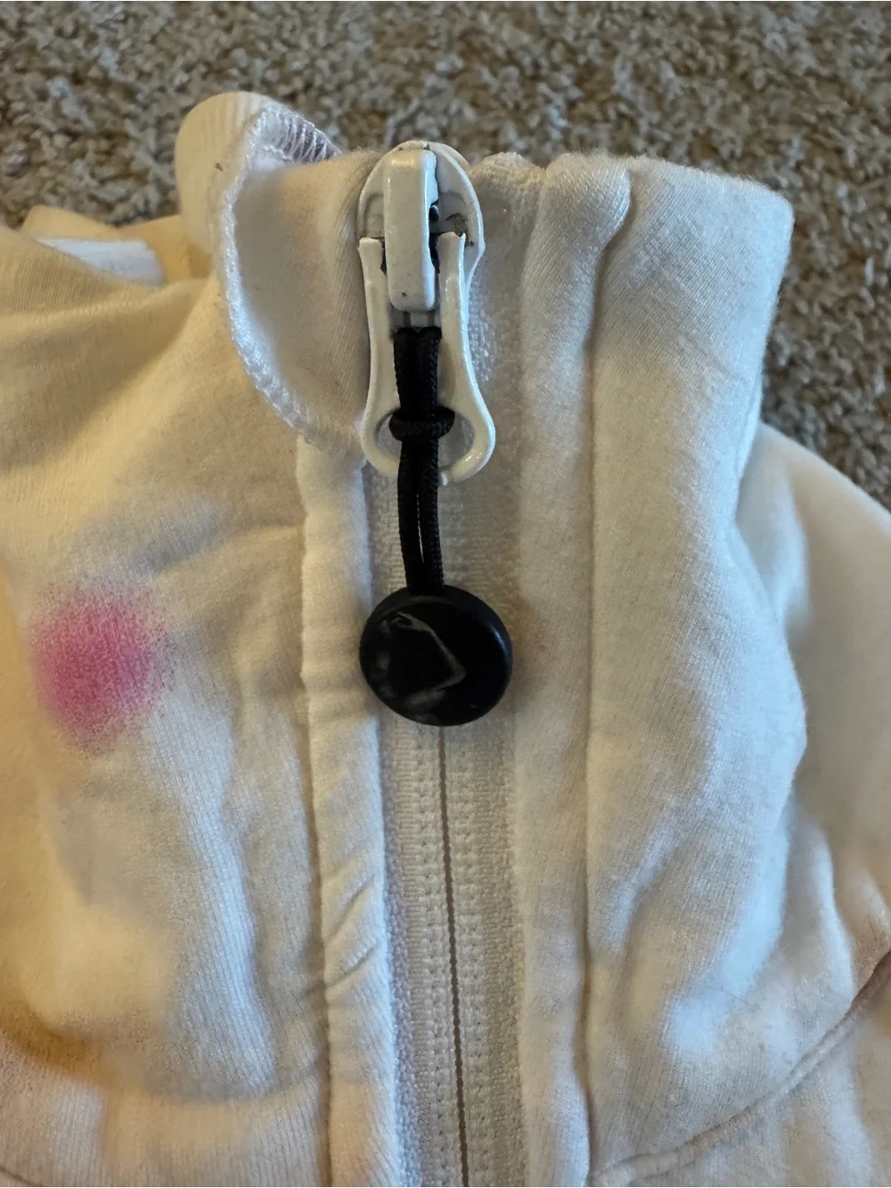 Lululemon Mixed-Texture Full Zip Jacket Mock Neck Tie-Dye - Size 4